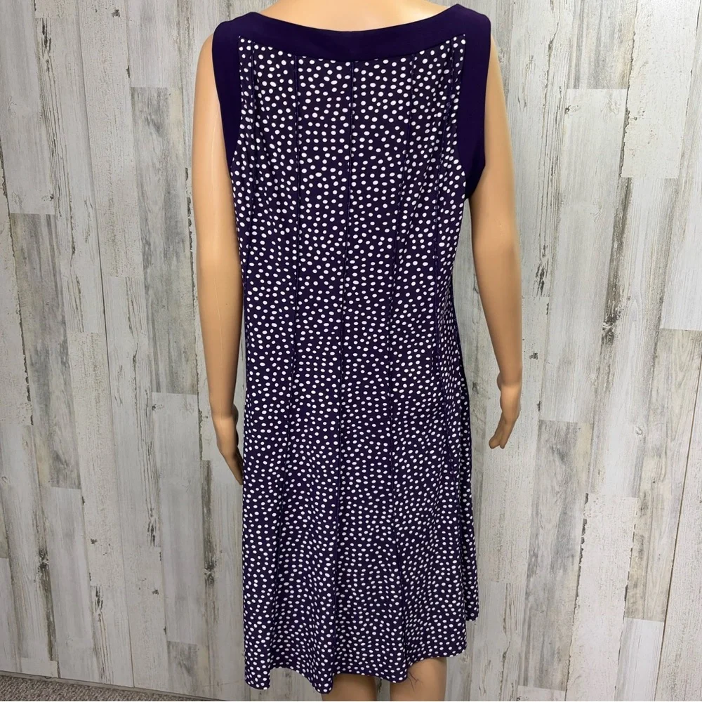 Perceptions Polka‎ Dot Midi Dress